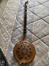 Brass Bed Warmer Vintage with