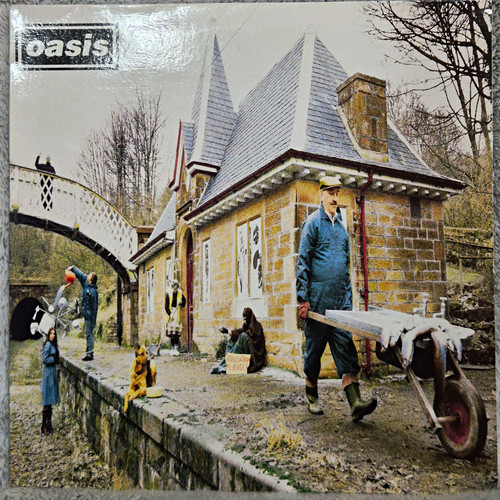 Oasis some might say vinyl - might,