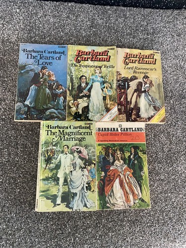 Barbara cartland vintage - cartland:, ×