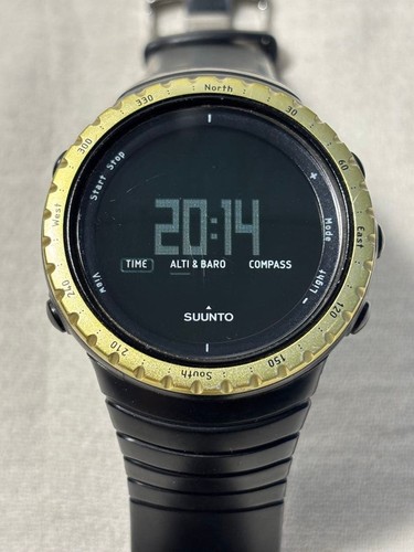 Suunto core yellow black - core,