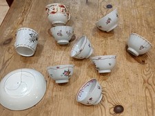 Various 18th Century Tea Bowls Etc.