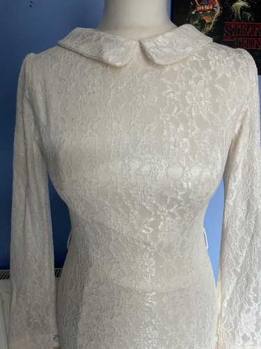 Soft lace vintage ivory - lace,