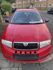 Fabia vRS Front bumper - Red