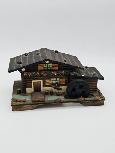 Vtg swiss chalet - swiss,