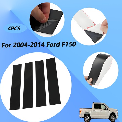 Glossy black pillar - post, for