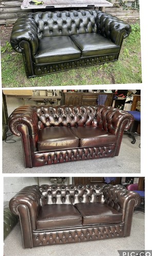 Chesterfield sofa seater uk - 2,