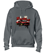 BEAST ON WHEELS HOODY HOODIE MUSCLE CAR GARAGE CLASSIC CAR FAN GIFT IDEA TOP