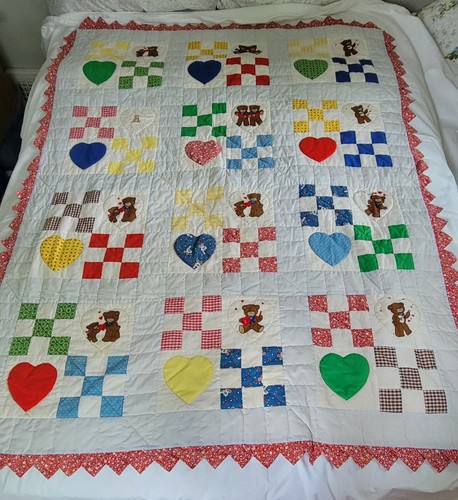 Vtg handmade baby crib - vtg,