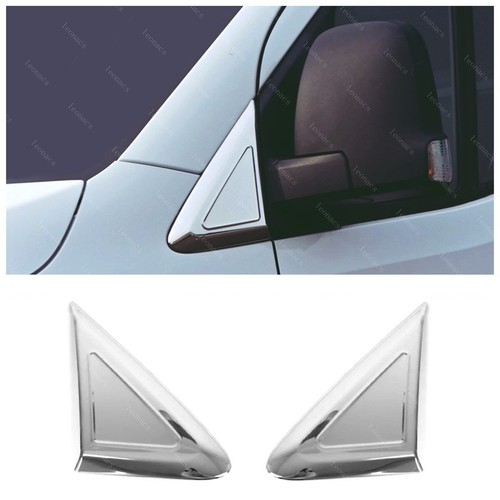 Chrome mirror cover triangle - mirror,