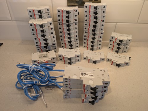 Abb mcb rcbo joblot 10a - 6a, 16a
