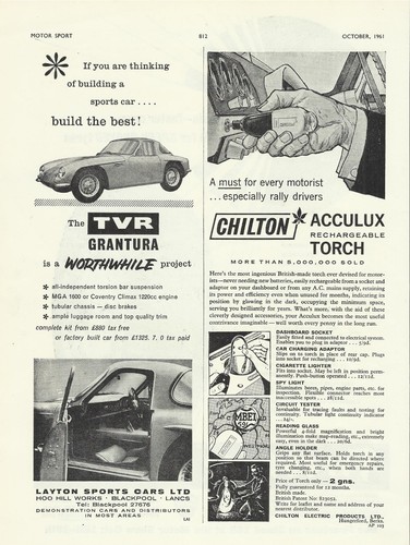 Tvr grantura original 1961 - tvr,