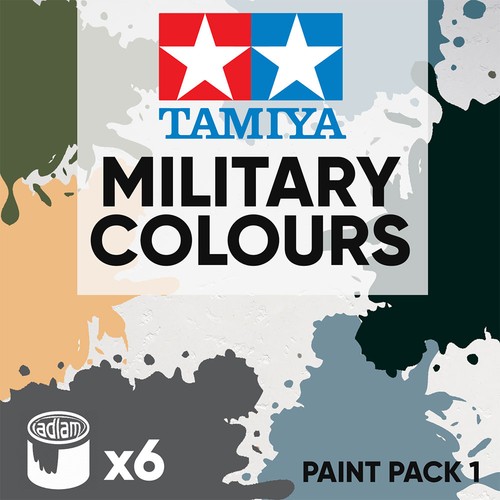 Tamiya acrylic 10ml paint pack - tamiya,