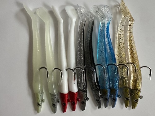 10pcs sandeel lures - –, sea