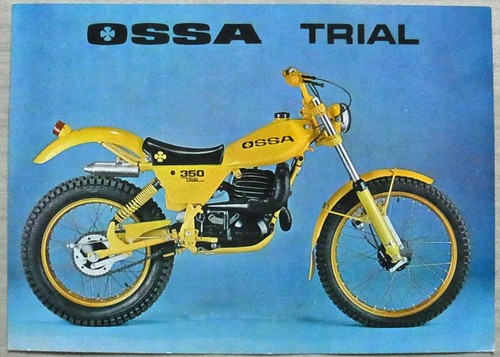Ossa 350 trial motorcycle - ossa,