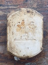 ceramic wedgwood mould jasperware production greek figures child on pillar goat