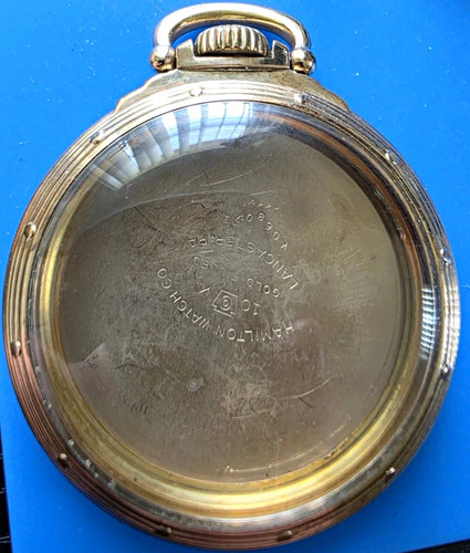 Hamilton model 10k gold - hamilton, a