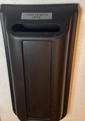 Bus used tickets bin - used,