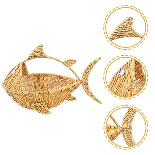 Wicker basket with handle - wicker,