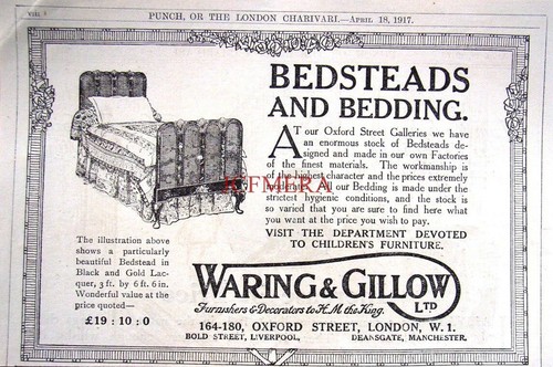 Waring gillow bedsteads - waring, &