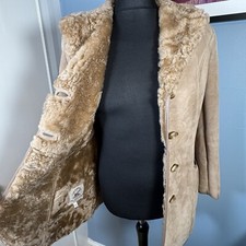 Womens Sheepskin Coat Size