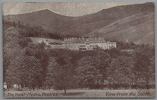 Peebles Hydro Hotel Peebles-shire Scotland Posted Postmark 1938 Postcard