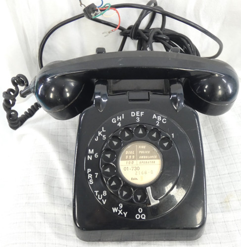 Telephone retro rotary dial - telephone,