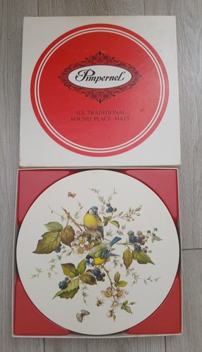 Vintage pimpernel birds - birds, and