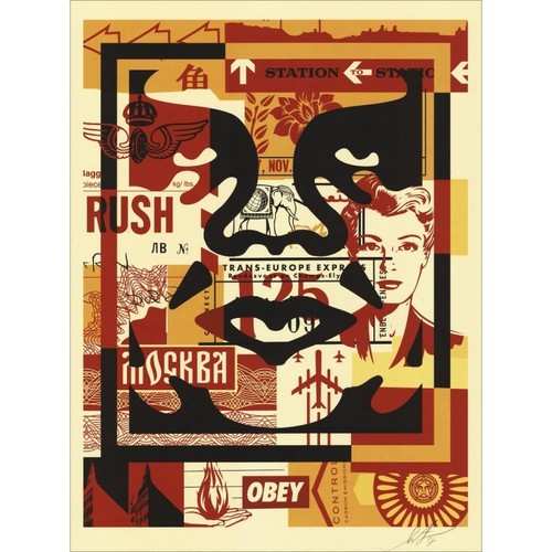 Shepard fairey screen - shepard, (obey)