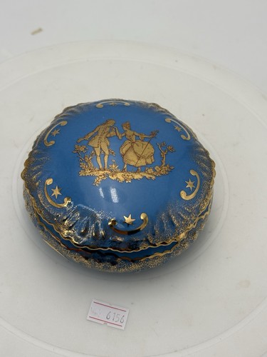 Vintage limoges blue - vintage,