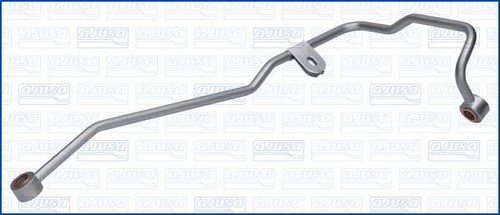 Charger oil line - charger, fits