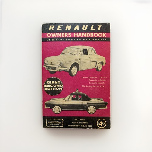 Renault 4cv dauphine gordini - dauphine,