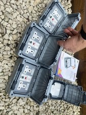 Mk Masterseal and Time guard Job Lot Of RCD double Sockets And Spurs