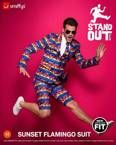 Smiffys sunset flamingo suit - smiffys,