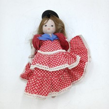 Vintage Spanish Latina Flamenco Marin Chiclana World Dress Doll