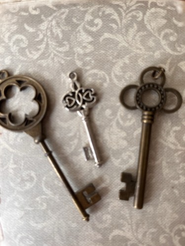 Vintage looking keys - 3,