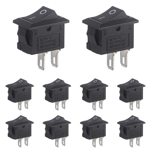 Mini rocker switch 2pins - rocker,