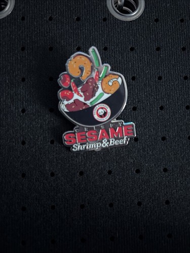 Panda express lapel pin - panda, sesame