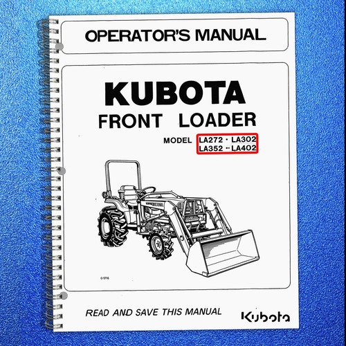 Kubota la272 la302 la352 la402 - kubota,