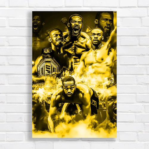 Powerful ufc fighter portrait - powerful,