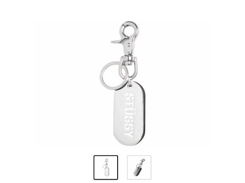 Stussy tag keychain - stussy,