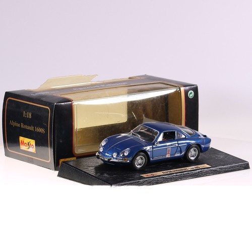 Maisto renault alpine 1600s - renault,
