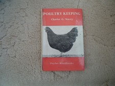 Vintage Poultry Keeping Book Charles G Stacey - Foyles Handbooks 1959