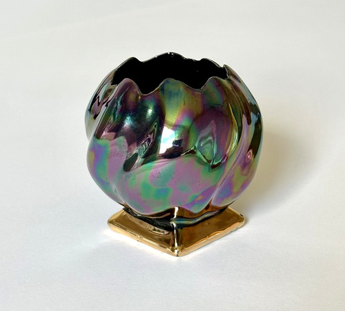 Vintage art deco iridescent - vintage,