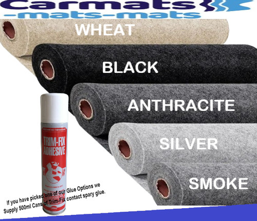 Camper van carpet - lining, way