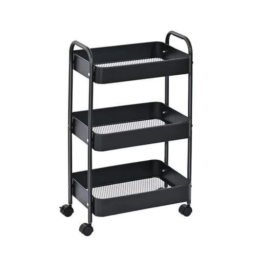 Slim storage trolley wheels - storage,