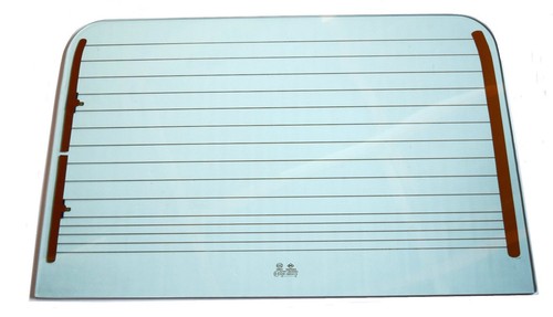 Heated rear safari door glass - heated,