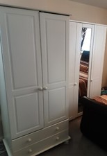 used wardrobes x 2