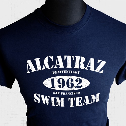 Alcatraz swim team shirt - team,