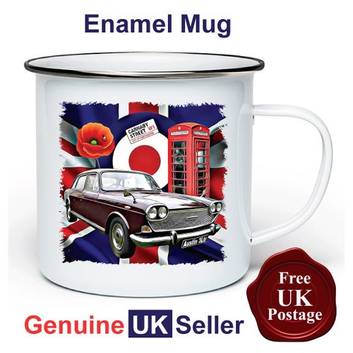 Austin litre mug 11oz - 3, enamel