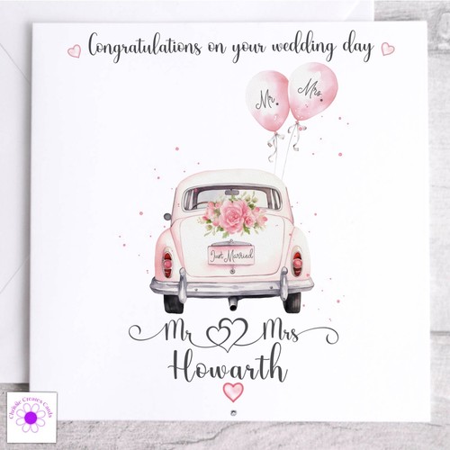 Personalised wedding day - personalised,